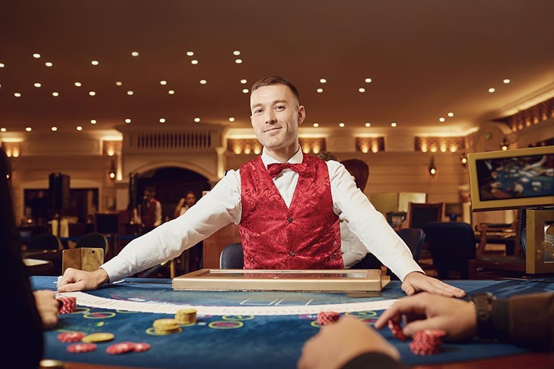 Casinoplein met lounge